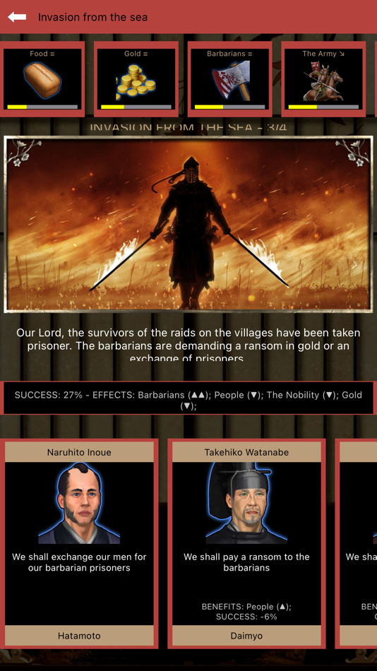 #2. Shogun AoD: Total War Strategy (iOS) Podle: RoboBot Studio