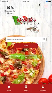 roberto's pizza iphone screenshot 1