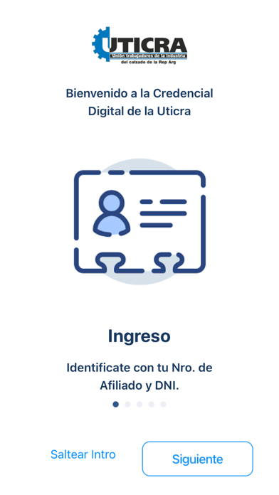 Uticra - Credencial Digital Screenshot