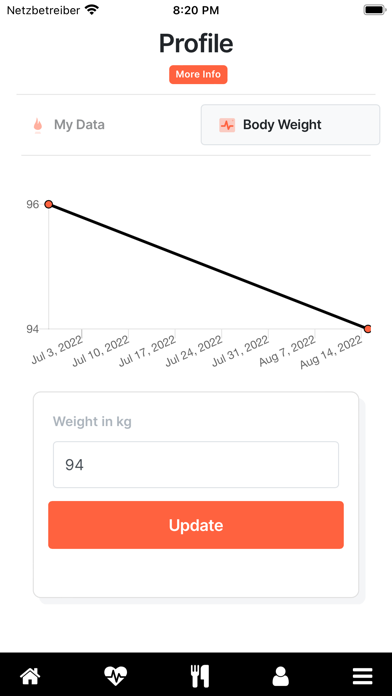 Getmyshape Screenshot