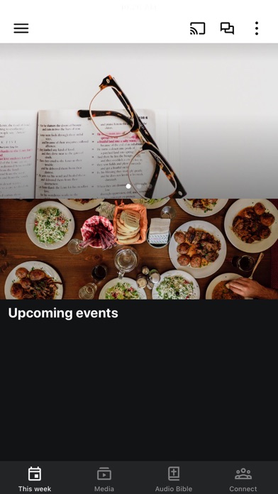 Screenshot 1 of Trinity Church Victoria App