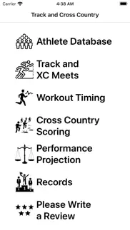 track and cross country iphone screenshot 1
