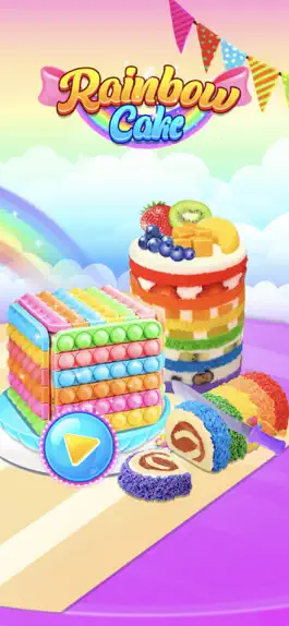 Game screenshot Pop It Rainbow Cake mod apk