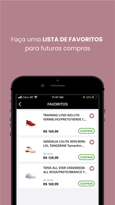 Lojas Comfort - loja online Screenshot