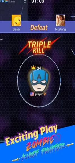 Game screenshot Zombie Knief Figther! hack