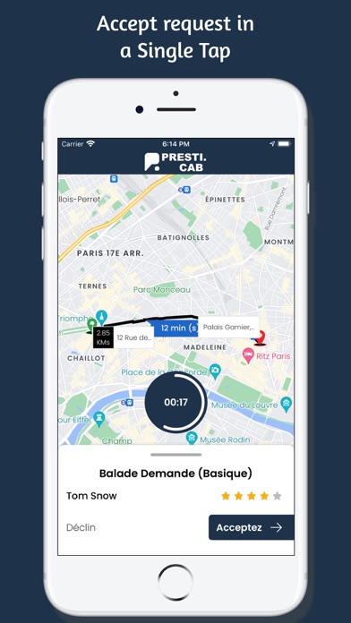 Presticab Driver Screenshot