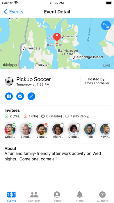 PickupGames.Org Screenshot