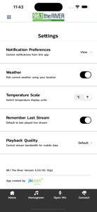 98.1 The River screenshot #4 for iPhone