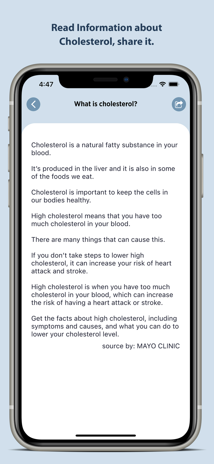 LDL Cholesterol Tracker