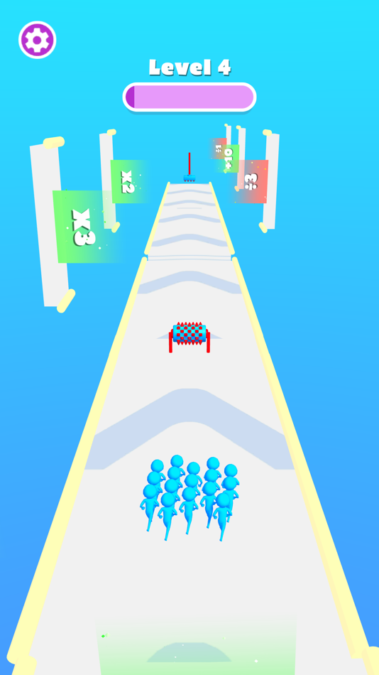 #4. Crowd Run Master 3D (iOS) 由: Ahmet Ikbal Adlig