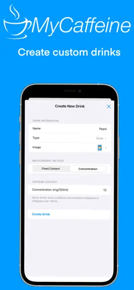 Game screenshot MyCaffeine - Caffeine Tracker apk