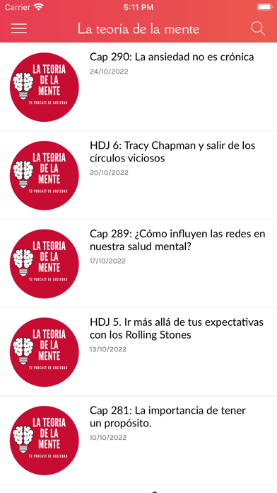 La teoria de la mente Screenshot