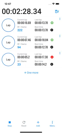 Game screenshot Group sports stopwatch apk