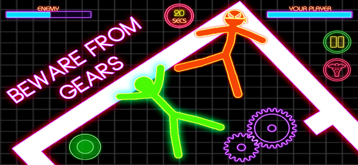 Stickman War Lightsaber Games