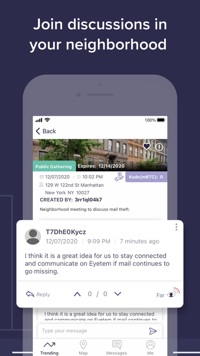 Eyetem - Community Safety Screenshot