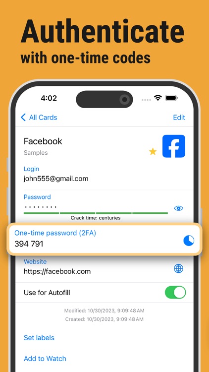Passwords & Passkeys－Safe screenshot-4