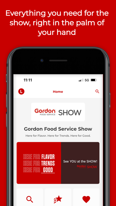 Gordon Food Service Shows Screenshot