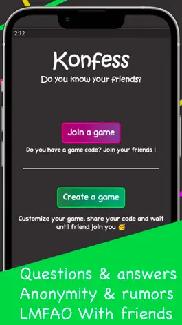 Game screenshot Konfess - game for friends mod apk