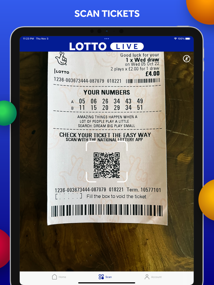 UK National Lottery Live