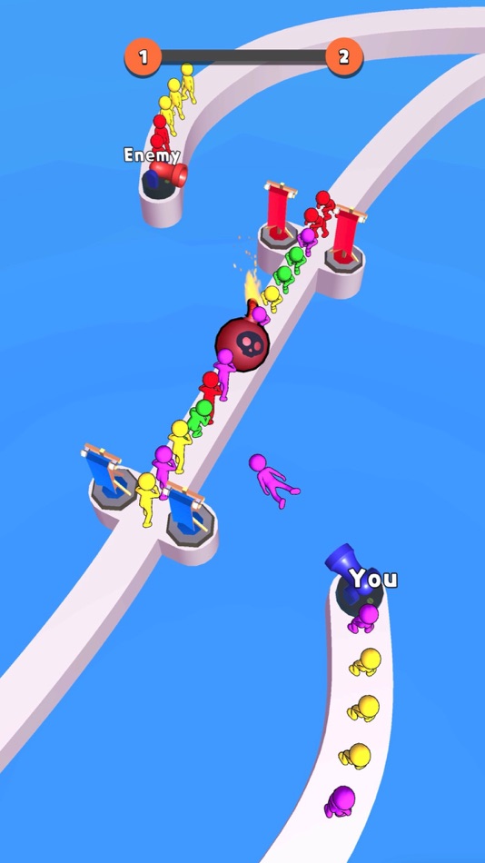 #2. Merge Pusher 3D (iOS) 由: Svyatoslav Fedoriv