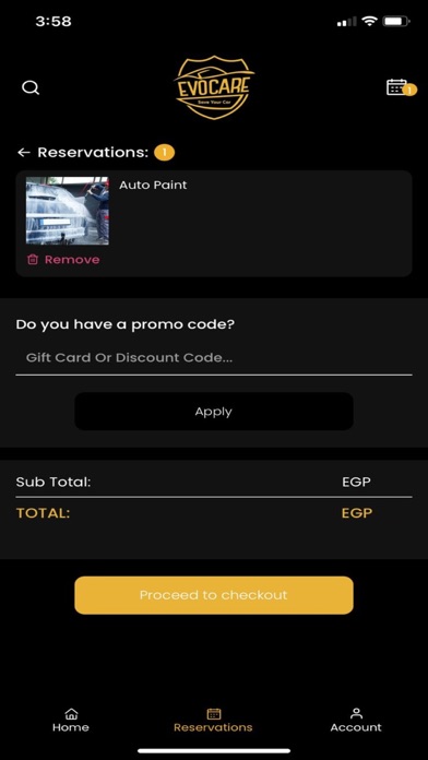 EVOCARE EG Screenshot