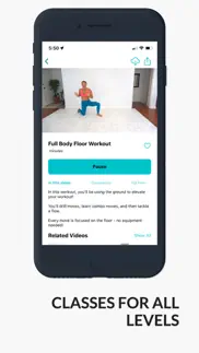venusfit - workout app iphone screenshot 4