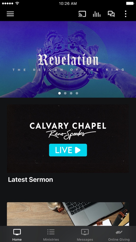 #1. Calvary Chapel Reno Sparks (iOS) 由: Calvary Chapel of RenoSparks