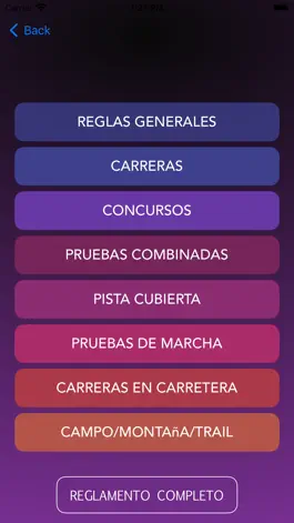 Game screenshot Atletismo Libro de Reglas apk