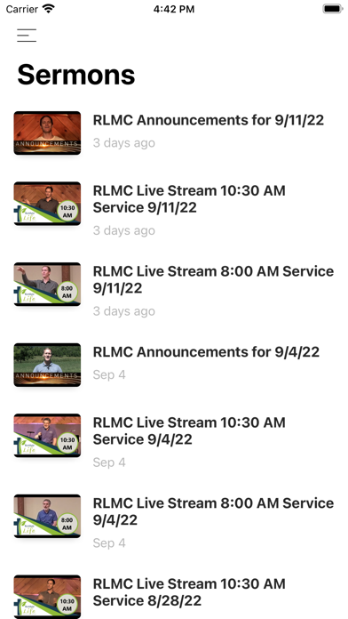 Richfield Life Ministries Screenshot