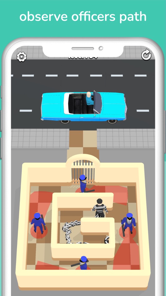 #5. Prisoner Escape 3D (iOS) 由: Rocketship Studios LLP
