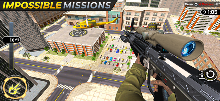 Sniper Gun Games- 3d Shooting