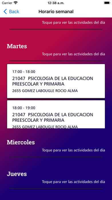 UNE: Universidad del Noreste Screenshot