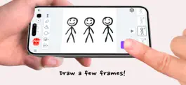 Game screenshot Stickman: draw animation apk