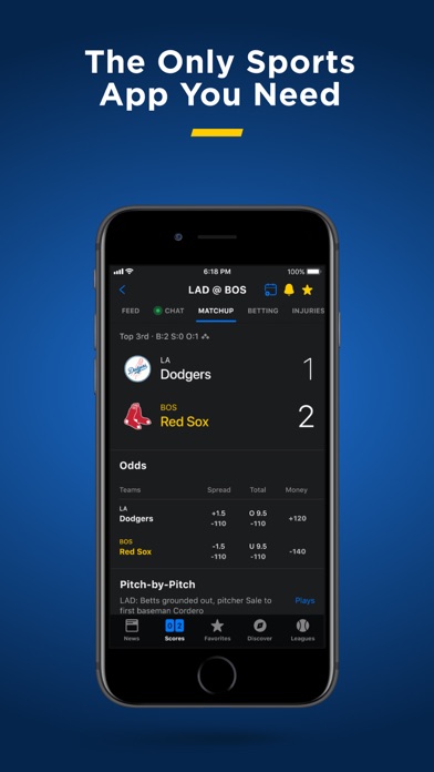 theScore: Sports News & Scores Screenshot