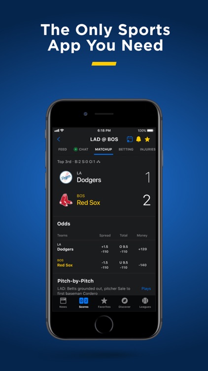 theScore: Sports News & Scores screenshot-0