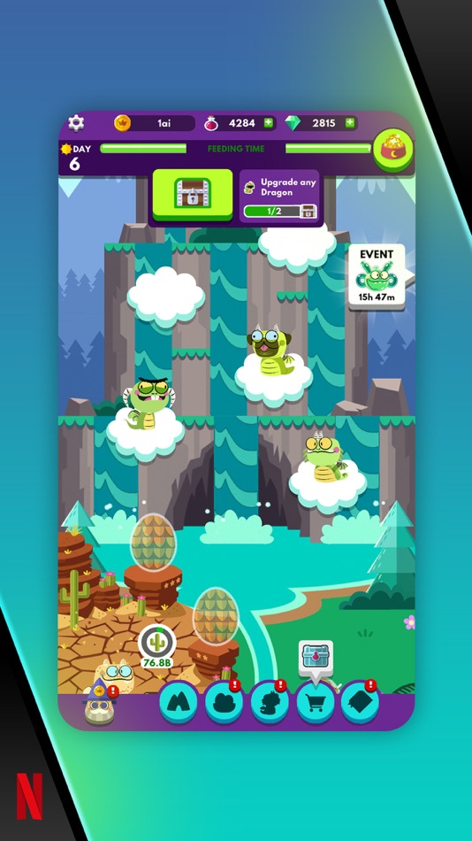 #4. Dragon Up! (iOS) 由: Netflix, Inc.
