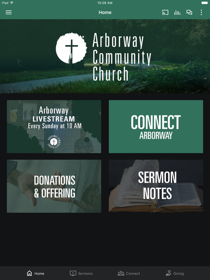 Arborway Community Church App