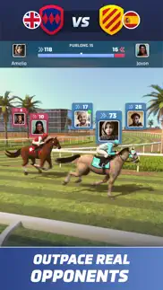 horse racing rivals: team game iphone screenshot 4
