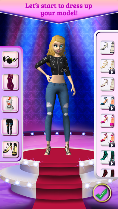 Model Fashion Show Screenshot
