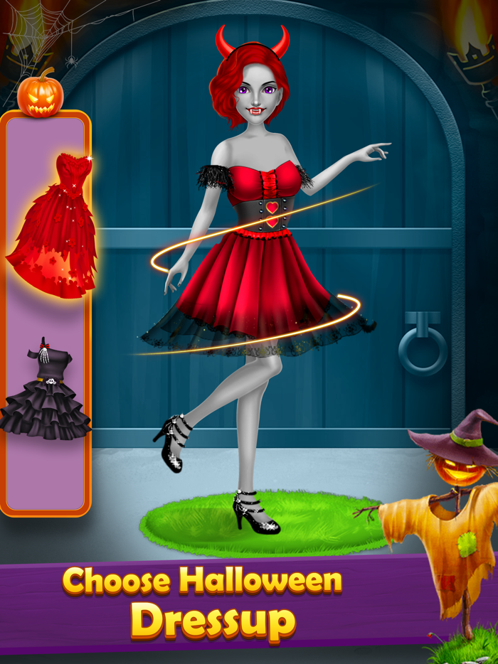 Halloween Makeover Salon Games