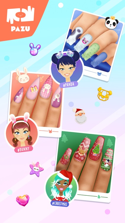 Girls Nail Salon - Kids Games screenshot-4