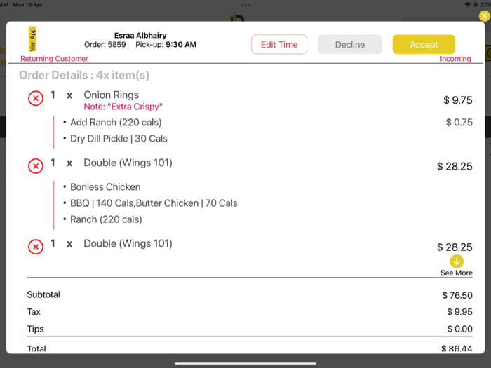 Rescounts Partner App