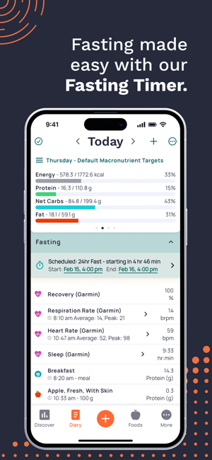 ‎Calorie Counter by Cronometer Screenshot