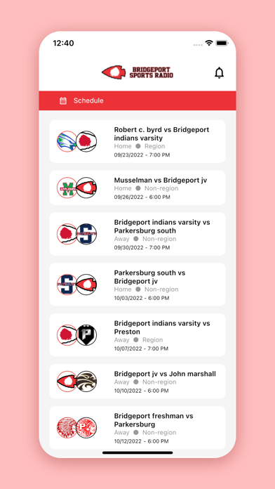 Bridgeport Sports Radio Screenshot