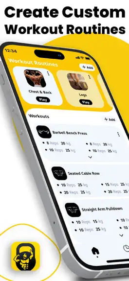 Game screenshot Workout Planner Gym Tracker mod apk