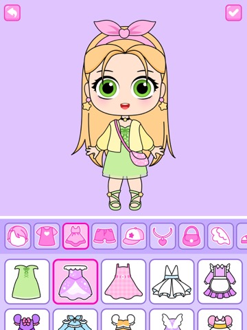 ちび Chibi 人形 女の子 ゲーム チビ きせかえゲームのおすすめ画像3