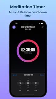 mtracker: meditation tracker iphone screenshot 2