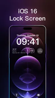 lock screen wallpaper:myscreen iphone screenshot 1