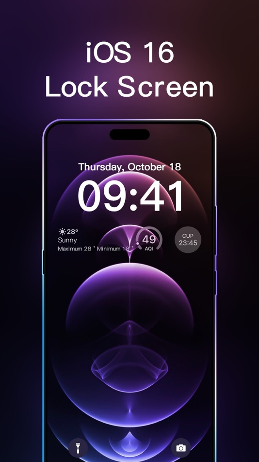 #1. Lock Screen Wallpaper:MyScreen (iOS) 由: 宇航 牛
