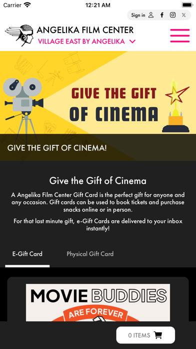 Angelika Film Center - USA Screenshot